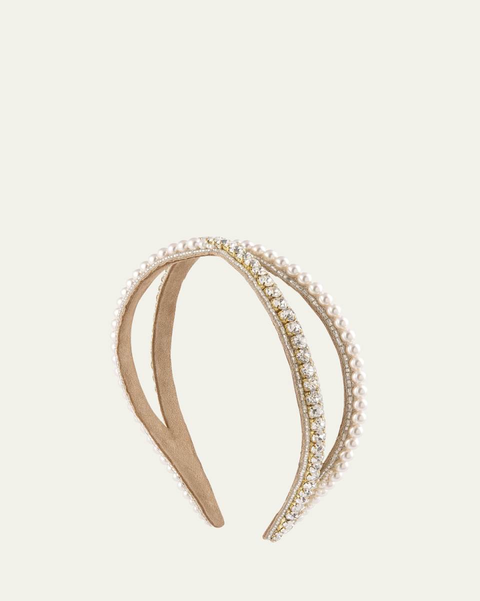 Rei Glass Pearly Headband